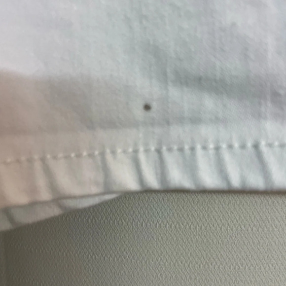 Rider by Lee midrise white shorts size 10 medium - Picture 4 of 6